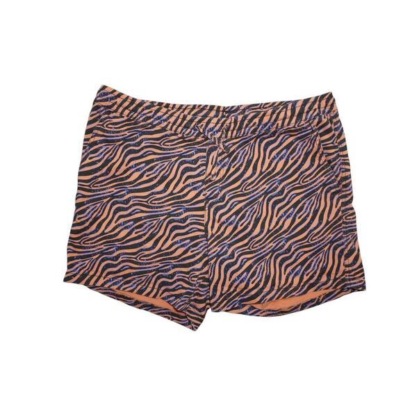 Jack & Jones Zebra Print Swim Shorts XXL Drawstring Waist Streetwear - Picture 1 of 8